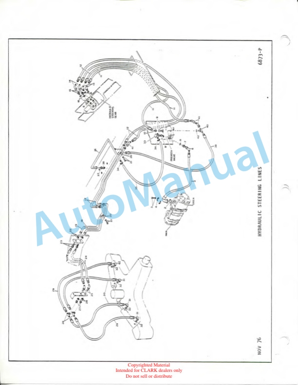 Clark Clarklift Y 5275 CY 525, 625, 700 Diesel Parts Book X151 3655 2 Clark Clarklift Y 5275 CY 525, 625, 700 Diesel Parts Book X151 3655-2