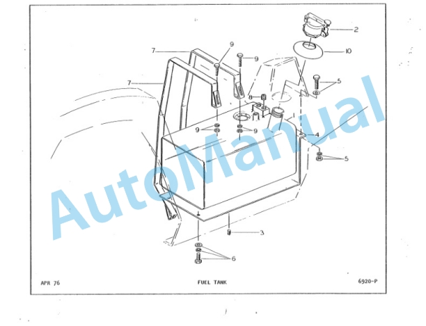 Clark Clarktor Diesel Parts Book X146 4225 2 Clark Clarktor Diesel Parts Book X146 4225-2