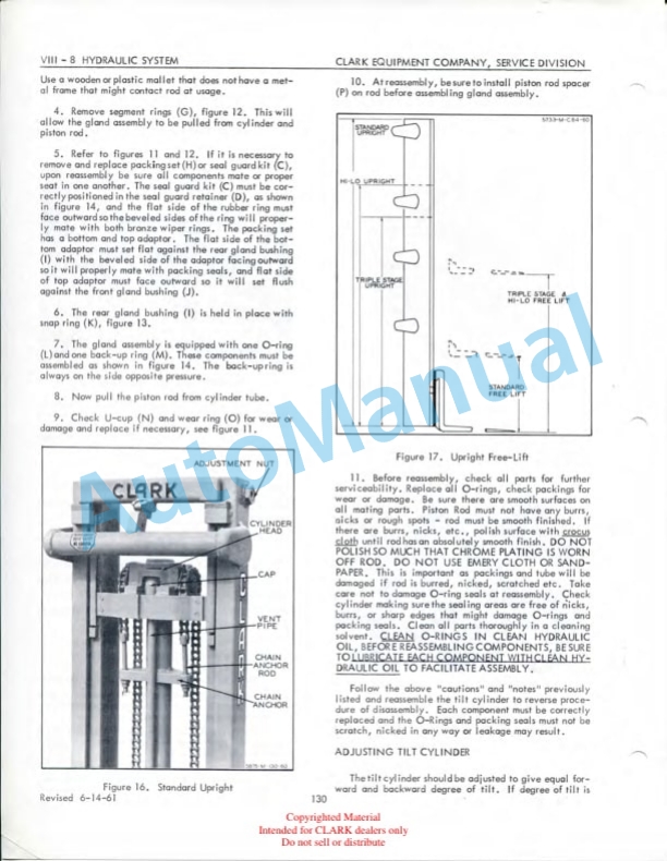 Clark Code 130 Maintenance Manual 5 Clark Code 130 Maintenance Manual-5