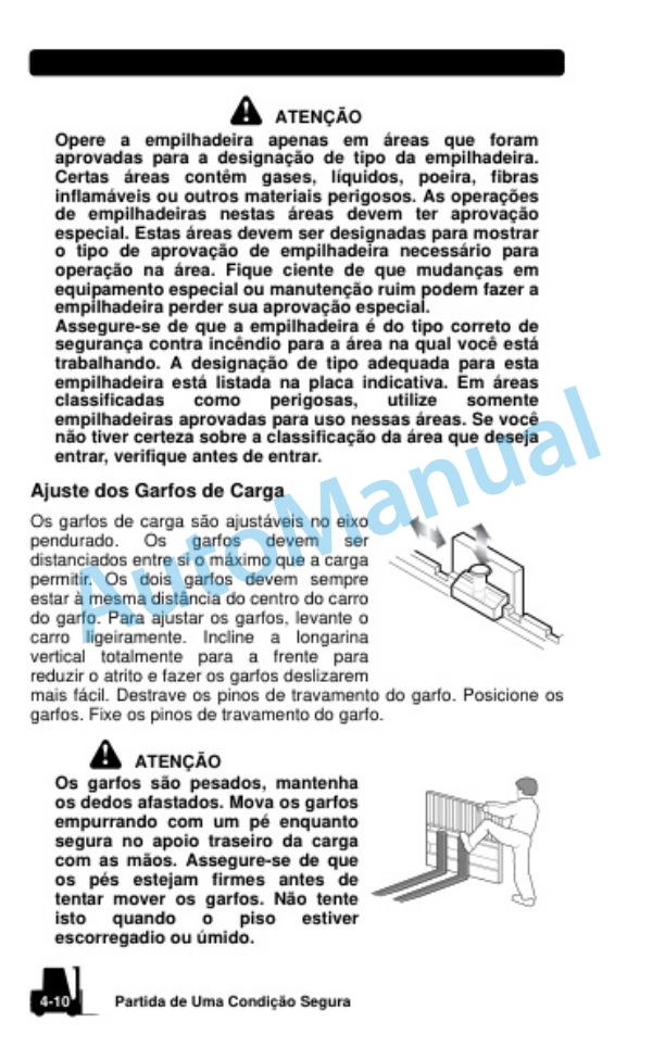 Clark CQ 20, 25, 30 D, CQ 20, 25, 30 L Operator Manual OM-789 POR 2 Clark CQ 20, 25, 30 D, CQ 20, 25, 30 L Operator Manual OM-789 POR-2