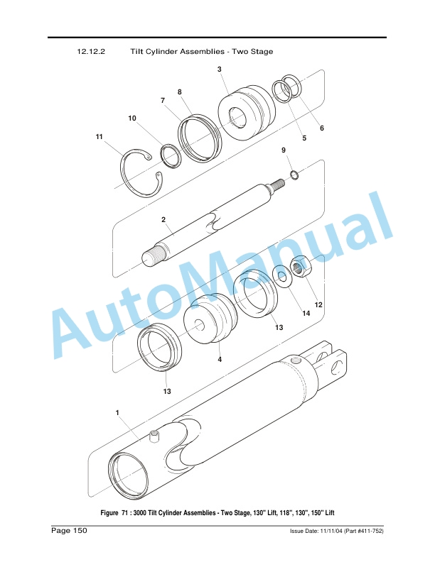 Clark CSP 15 Walkie Stacker Service and Parts Manual 5 Clark CSP 15 Walkie Stacker Service and Parts Manual - Image 5
