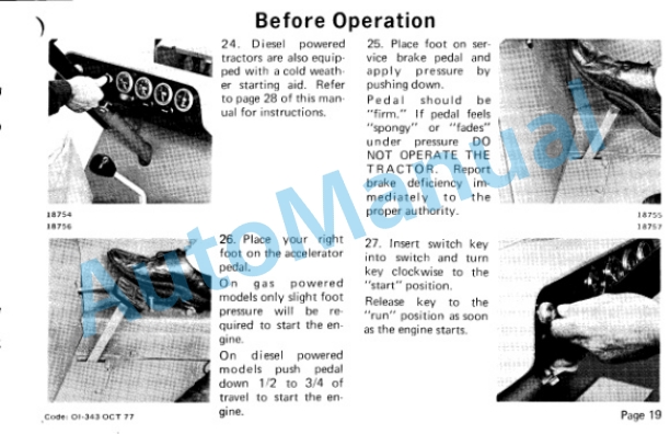 Clark CTA 30-50 Operator Instruction Manual OI-343 2 Clark CTA 30-50 Operator Instruction Manual OI-343-2