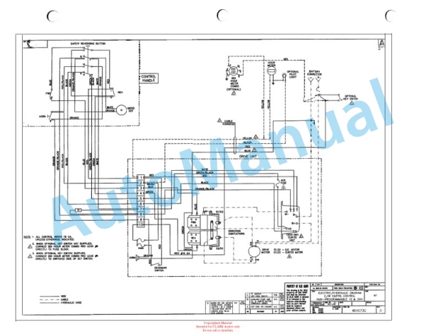 Clark CTW Service and Parts Manual SPM 639 5 Clark CTW Service and Parts Manual SPM 639 - Image 5