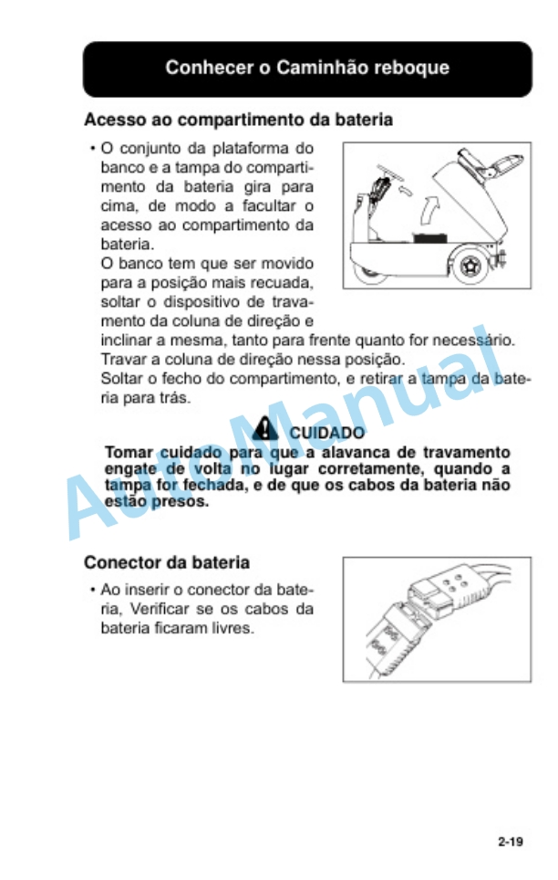 Clark CTX 40, CTX 70 Electric Towing Truck Operator Manual OM-856 POR 2 Clark CTX 40, CTX 70 Electric Towing Truck Operator Manual OM-856 POR-2