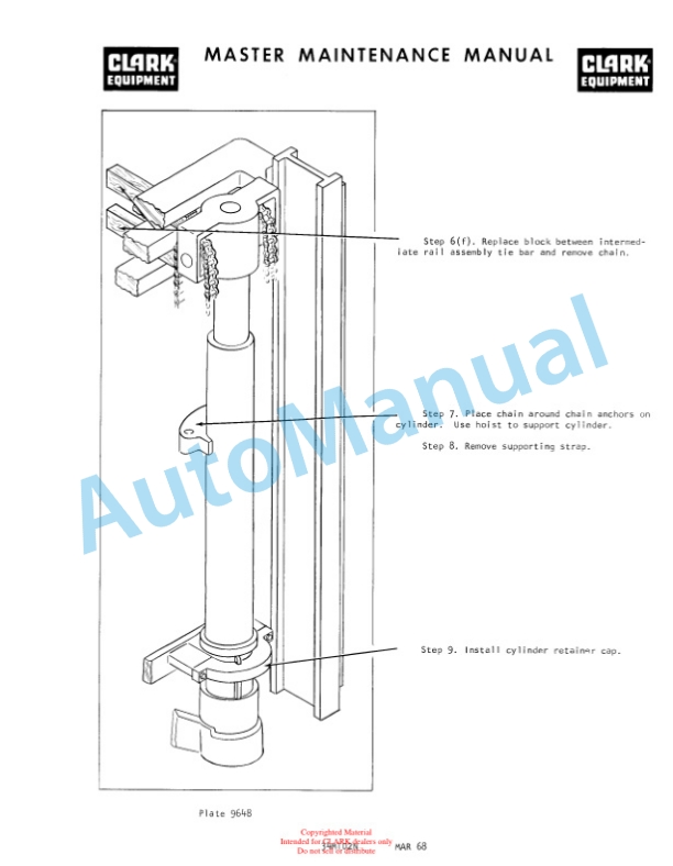 Clark CY 100, CY 120, CY 140, CHY 100, CHY 120, CHY 140 Operator Manual O-153 2nd 5 Clark CY 100, CY 120, CY 140, CHY 100, CHY 120, CHY 140 Operator Manual O-153 2nd-5