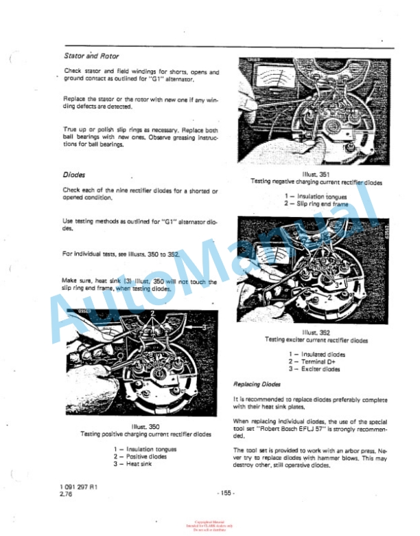 Clark DPR20, DPR25, DPR30 Diesel Rough Terrain Lift Truck Adjustment and Repair Manual OH-533 3 Clark DPR20, DPR25, DPR30 Diesel Rough Terrain Lift Truck Adjustment and Repair Manual OH-533-3