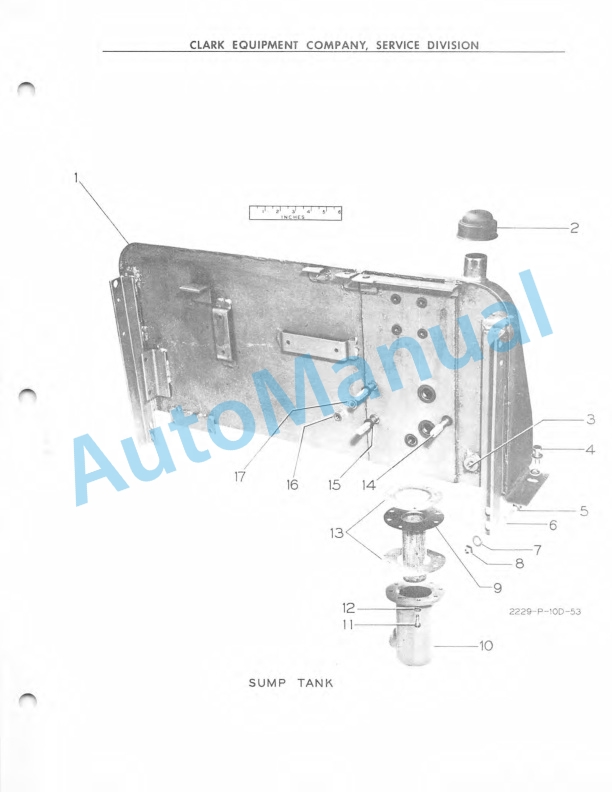 Clark Dynatork Gas Carloader D Maintenance Manual and Parts Book 8D 5 Clark Dynatork Gas Carloader D Maintenance Manual and Parts Book 8D-5