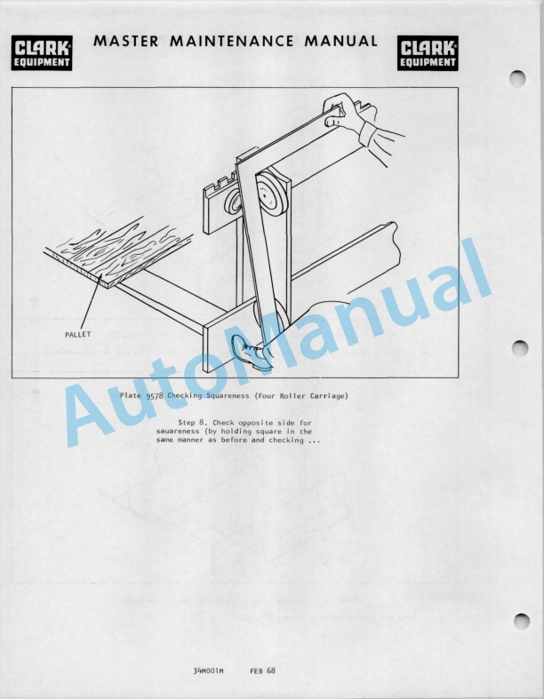 Clark EC 50, EC 60, EC 70, SG 50, SG 60, SG 70 Operator Manual O-218 3 Clark EC 50, EC 60, EC 70, SG 50, SG 60, SG 70 Operator Manual O-218-3