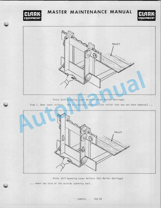 Clark EC 50, EC 60, EC 70, SV 50, SV 60, SV 70 Operator Manual O-219 3 Clark EC 50, EC 60, EC 70, SV 50, SV 60, SV 70 Operator Manual O-219-3