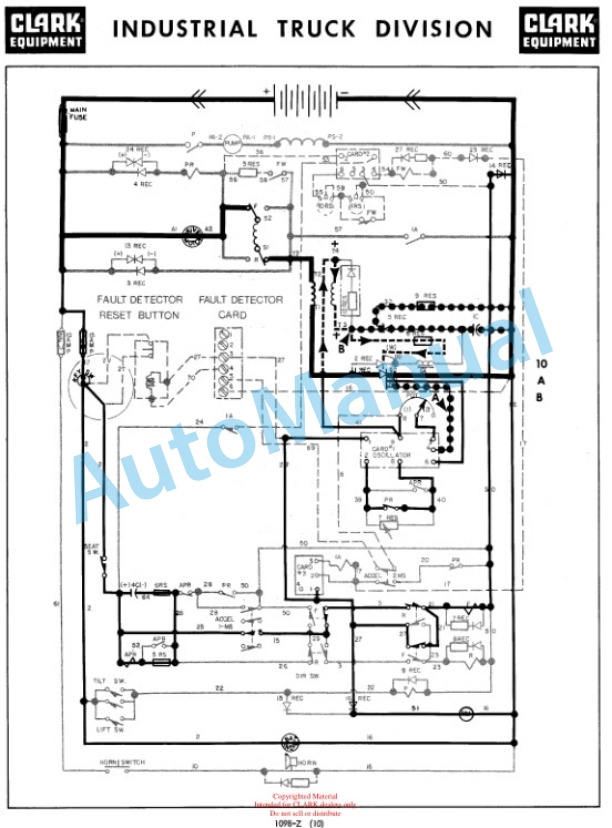 Clark EC20SG, EC30SG, EC40SG G.E. Solid State Control C-80 System Sequence Of Operation-2