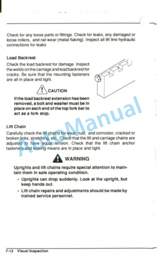 Clark EC500 70, EC500 80 Operator Manual OM-604 5 Clark EC500 70, EC500 80 Operator Manual OM-604-5
