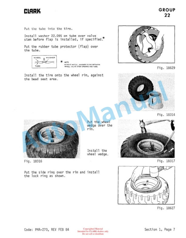 Clark ECA, EPA Planned Maintenance and Adjustment Procedures Manual PMA-510 2 Clark ECA, EPA Planned Maintenance and Adjustment Procedures Manual PMA-510-2