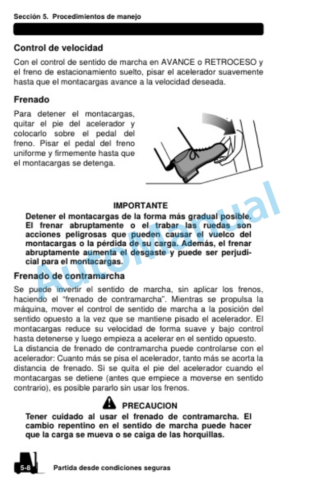 Clark ECG20-32, EPG20-32, TMG12-25, TMX12-25, ECX20-32, EPX20-32 Operator Manual OM-674 SPA-2