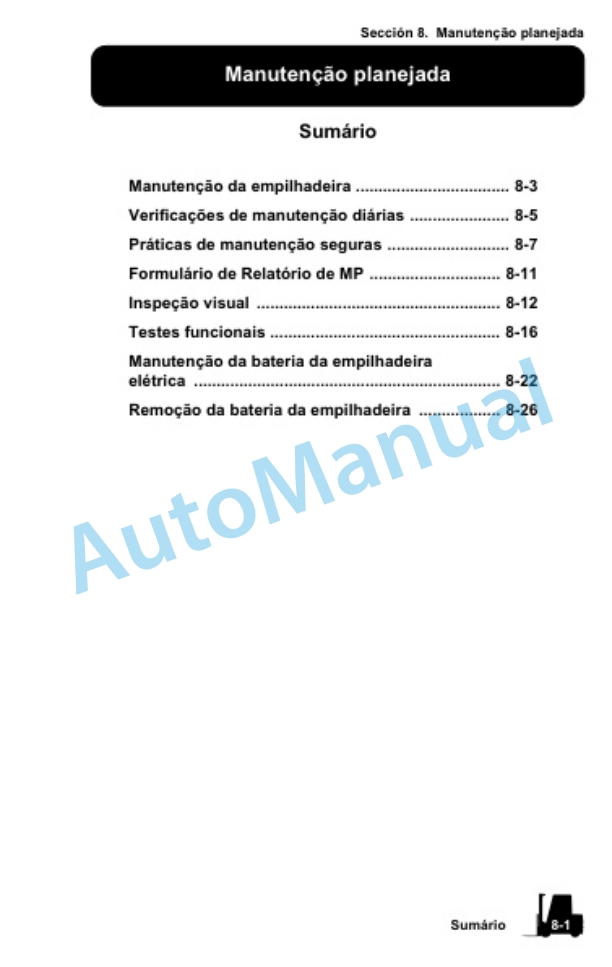 Clark ECG20-32, EPG20-32, TMG12-25, TMX12-25, ECX20-32, EPX20-32 Operator Manual OM-675 POR 3 Clark ECG20-32, EPG20-32, TMG12-25, TMX12-25, ECX20-32, EPX20-32 Operator Manual OM-675 POR-3