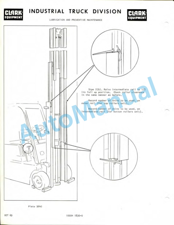 Clark ECLS 30 B, ECLS 40 B Operator Manual 3 Clark ECLS 30 B, ECLS 40 B Operator Manual-3
