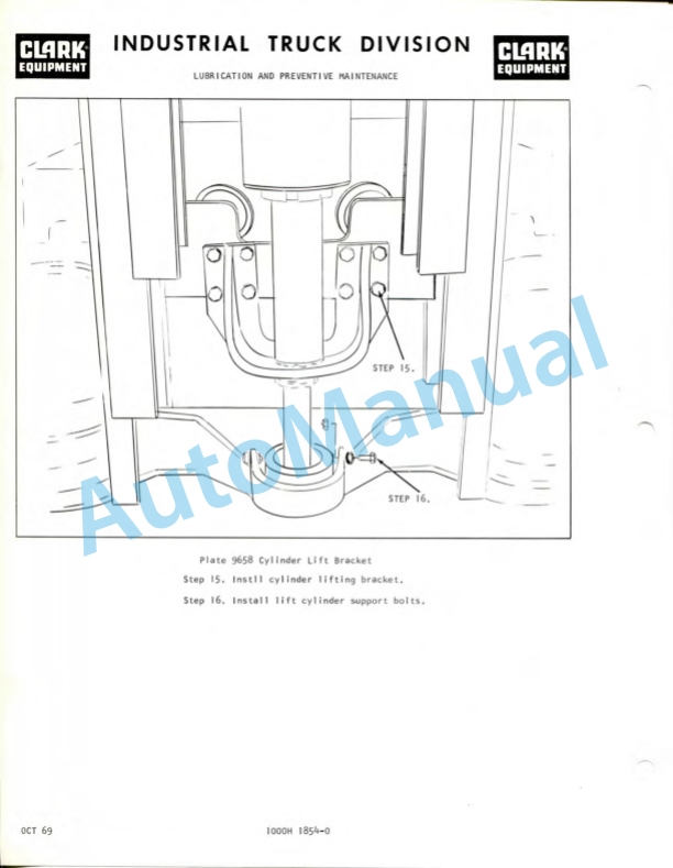 Clark ECLS 30 B, ECLS 40 B Operator Manual 4 Clark ECLS 30 B, ECLS 40 B Operator Manual-4