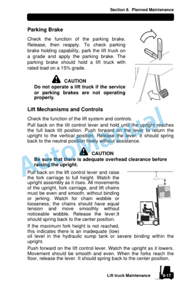 Clark ECX 20-32, TMX 12-25, GEX 16-32, GTX 16-20s Operator Manual OM-1040 5 Clark ECX 20-32, TMX 12-25, GEX 16-32, GTX 16-20s Operator Manual OM-1040-5