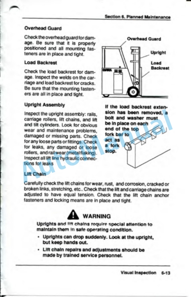 Clark ESM 12-25 Operator Manual OM-596 5 Clark ESM 12-25 Operator Manual OM-596-5