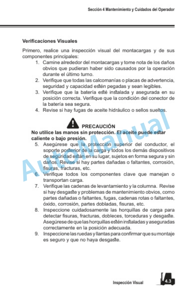 Clark ESX 12-25 Operator Manual OM-723 ES 2 Clark ESX 12-25 Operator Manual OM-723 ES-2