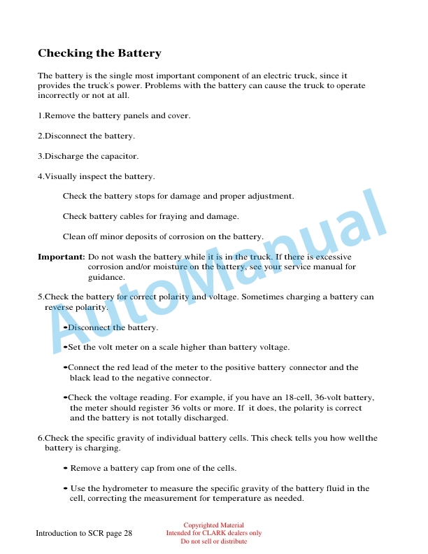 Clark ET103 Introduction to SCR Technical Training 3 Clark ET103 Introduction to SCR Technical Training-3