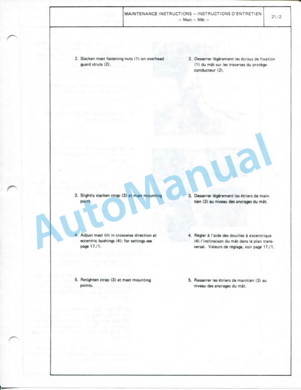 Clark ETD10, ETD15S, ETD15 Operator and Maintenance Manual OM-558 3 Clark ETD10, ETD15S, ETD15 Operator and Maintenance Manual OM-558-3