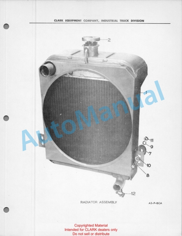 Clark Gas Clipper C Parts Book 35 3 Clark Gas Clipper C Parts Book 35-3