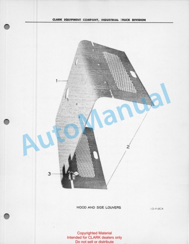 Clark Gas Clipper C Parts Book 35 4 Clark Gas Clipper C Parts Book 35-4