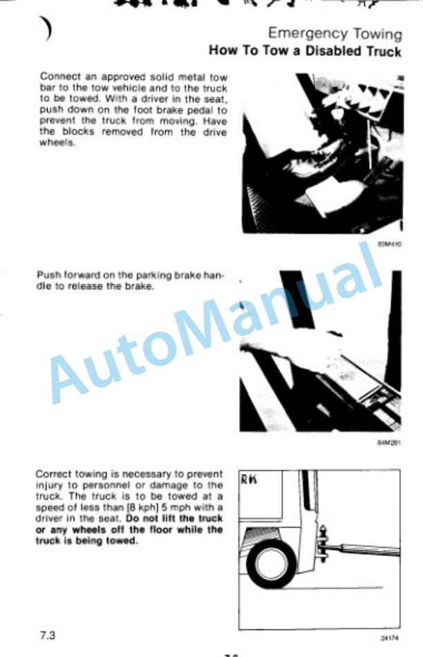 Clark GCS, GPS 17-30, GCX, GPX 20-30 Operator Manual OM-520 4 Clark GCS, GPS 17-30, GCX, GPX 20-30 Operator Manual OM-520-4
