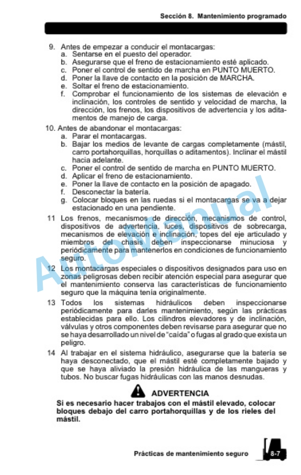 Clark GEX 40, GEX 45, GEX 50 Electric Rider Lift Trucks Operator Manual OM-900 SPA-4