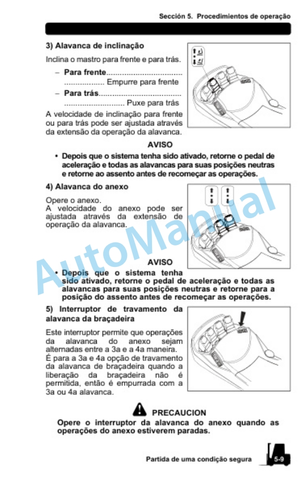 Clark GEX 40, GEX 45, GEX 50 Electric Rider Lift Trucks Operator Manual OM-901 POR 2 Clark GEX 40, GEX 45, GEX 50 Electric Rider Lift Trucks Operator Manual OM-901 POR-2