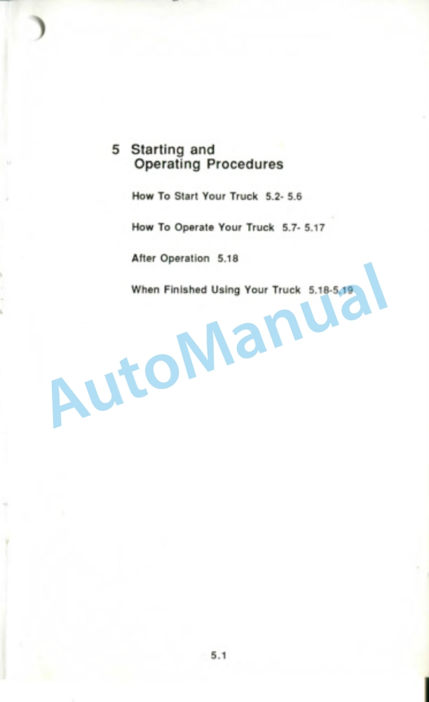 Clark GPS 12-15 Operator Manual OM-554 2 Clark GPS 12-15 Operator Manual OM-554-2
