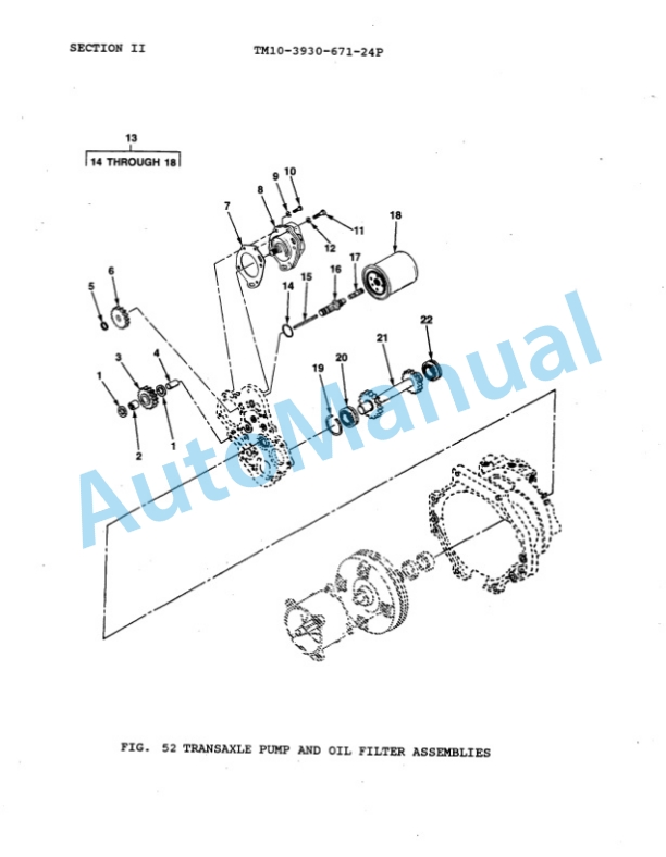Clark GPX 25E Diesel Truck, Forklift, Clean Burn Technical Manual TM10-3930-671-24P 2 Clark GPX 25E Diesel Truck, Forklift, Clean Burn Technical Manual TM10-3930-671-24P-2