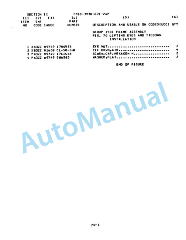 Clark GPX 25E Diesel Truck, Forklift, Clean Burn Technical Manual TM10-3930-671-24P 3 Clark GPX 25E Diesel Truck, Forklift, Clean Burn Technical Manual TM10-3930-671-24P-3