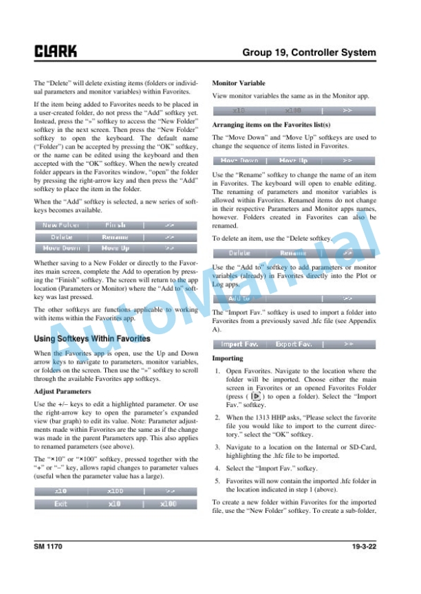 Clark GTS 20 L, GTS 25 L, GTS 30 L, GTS 33 L Service Manual SM-1170 3 Clark GTS 20 L, GTS 25 L, GTS 30 L, GTS 33 L Service Manual SM-1170 - Image 3