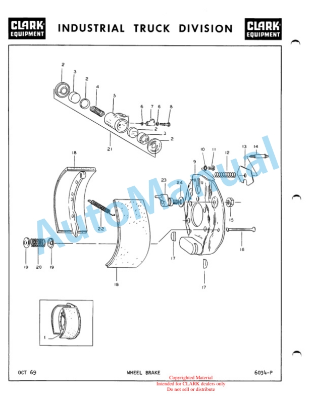 Clark GX10 B1-16 Parts Book 2 Clark GX10 B1-16 Parts Book-2