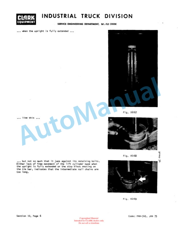 Clark IT 50D, IT 60D, IT 70D, IT 80D Overhaul Manual OH-390 4 Clark IT 50D, IT 60D, IT 70D, IT 80D Overhaul Manual OH-390-4