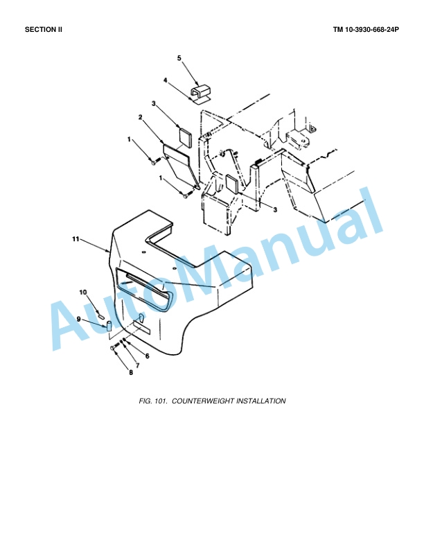 Clark M490 Truck, Forklift, 15K Technical Manual TM10-3930-668-24P 2 Clark M490 Truck, Forklift, 15K Technical Manual TM10-3930-668-24P-2