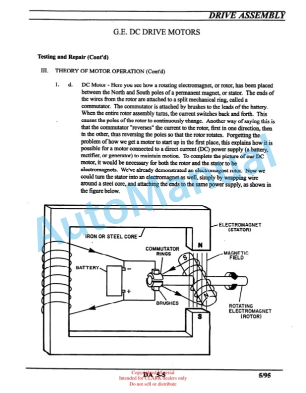 Clark NOS 15 Service Manual SM-613 5 Clark NOS 15 Service Manual SM-613 - Image 5