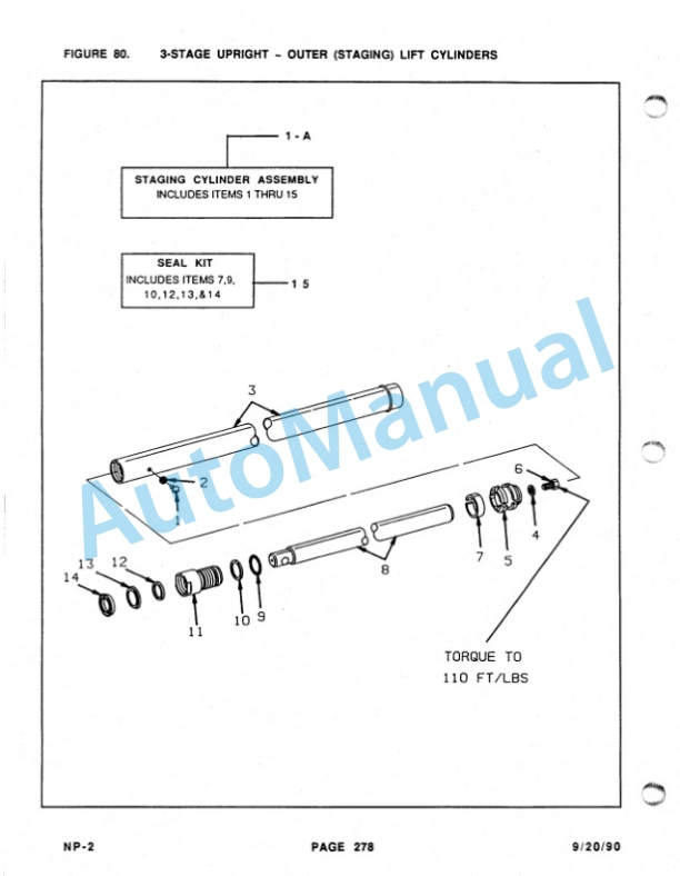 Clark NP12D, NP15, NP20 Parts Manual NP-2 2 Clark NP12D, NP15, NP20 Parts Manual NP-2-2