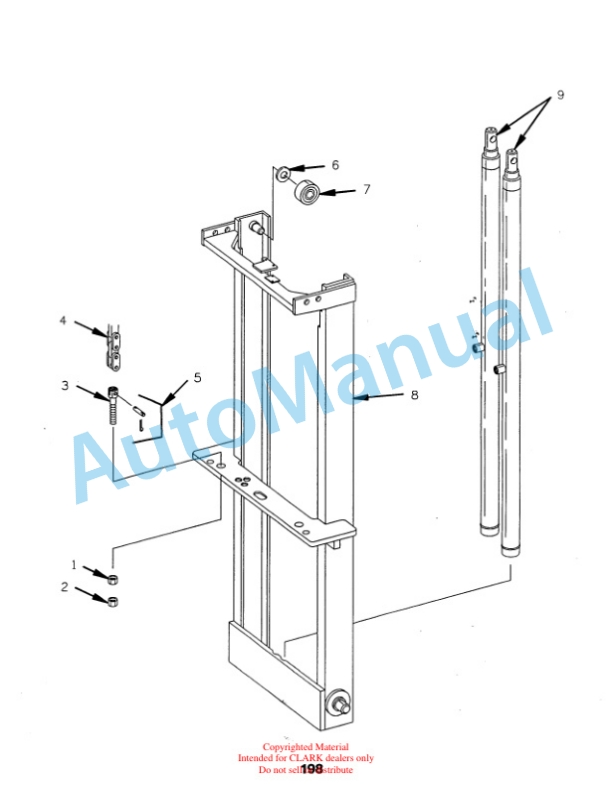 Clark NP15, NP15D, NP20, NBP22 Truck Parts Manual NP-7 4 Clark NP15, NP15D, NP20, NBP22 Truck Parts Manual NP-7-4