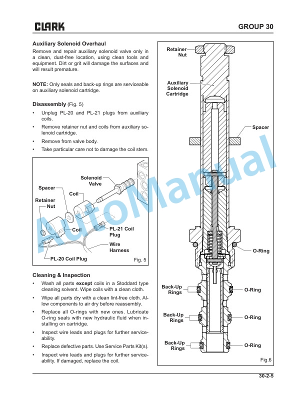Clark NPX15D-22 Service Manual SM-731 3 Clark NPX15D-22 Service Manual SM-731 - Image 3
