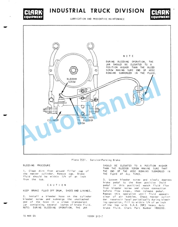 Clark NST 15, NST 20, NST 25, NST 30, NST 40 Operator Manual O-165 1st 3 Clark NST 15, NST 20, NST 25, NST 30, NST 40 Operator Manual O-165 1st-3