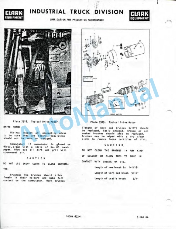 Clark NST 15 SG, NST 20 SG, NST 25 SG, NST 30 SG, NST 40 SG Operator Manual O-286-1 2 Clark NST 15 SG, NST 20 SG, NST 25 SG, NST 30 SG, NST 40 SG Operator Manual O-286-1-2