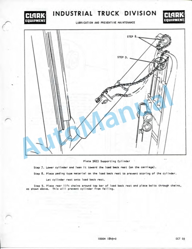 Clark NST 15 SG, NST 20 SG, NST 25 SG, NST 30 SG, NST 40 SG Operator Manual O-286-1 4 Clark NST 15 SG, NST 20 SG, NST 25 SG, NST 30 SG, NST 40 SG Operator Manual O-286-1-4
