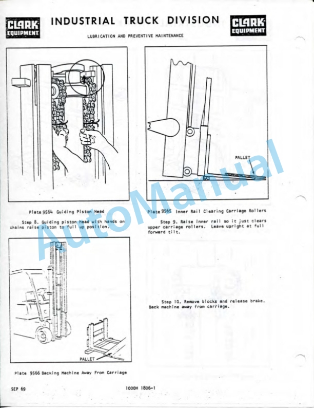 Clark NST 15 SG, NST 20 SG, NST 25 SG, NST 30 SG, NST 40 SG Operator Manual O-286-1 5 Clark NST 15 SG, NST 20 SG, NST 25 SG, NST 30 SG, NST 40 SG Operator Manual O-286-1-5
