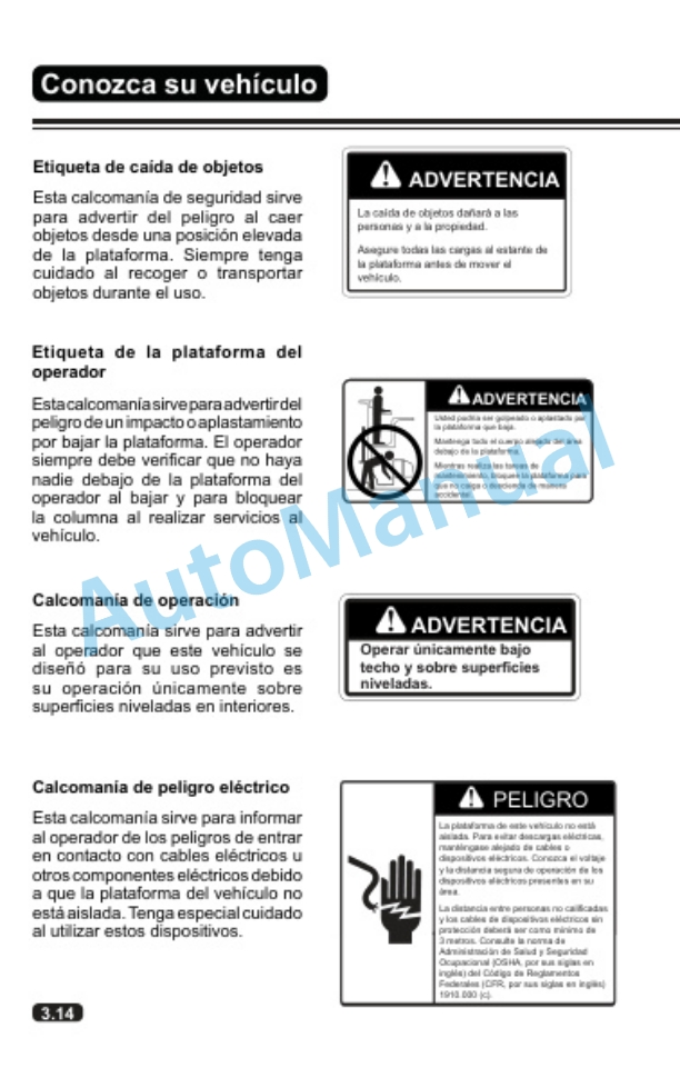 Clark OSQ 126-192 Operator Manual OM-1203 2 Clark OSQ 126-192 Operator Manual OM-1203-2