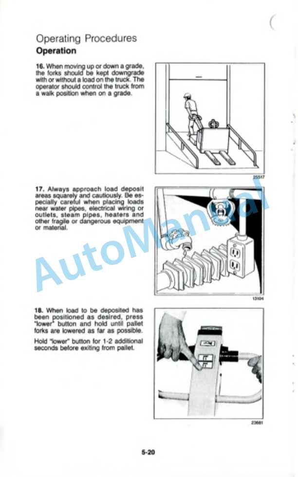 Clark P 40, P 60, HWP 40, HWP 60 Operator Manual OM-541 3 Clark P 40, P 60, HWP 40, HWP 60 Operator Manual OM-541-3