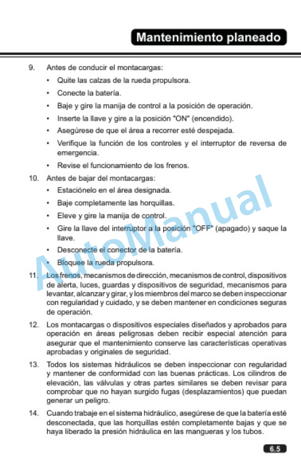 Clark PWXE 30-40, HWXE 30-40 Operator Manual OM-749 ES 5 Clark PWXE 30-40, HWXE 30-40 Operator Manual OM-749 ES-5