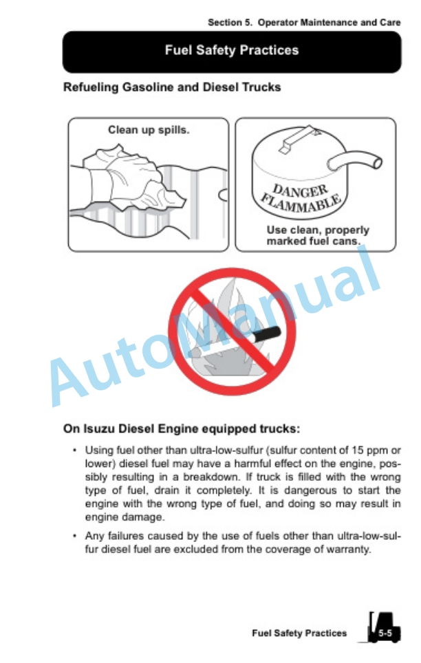Clark S 20, 25, 30, 35 D, L, G, S 20, 25, 30, 32C L, G Operator Manual OM-1067 3 Clark S 20, 25, 30, 35 D, L, G, S 20, 25, 30, 32C L, G Operator Manual OM-1067 - Image 3