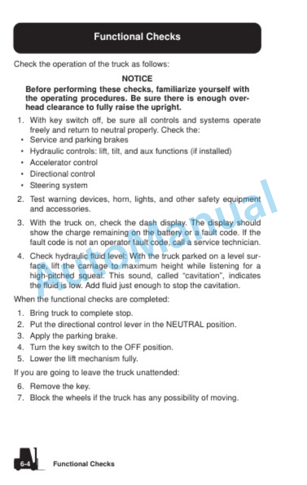 Clark SE 25, 30s, 30, 35 Operator Manual OM-1325 3 Clark SE 25, 30s, 30, 35 Operator Manual OM-1325 - Image 3